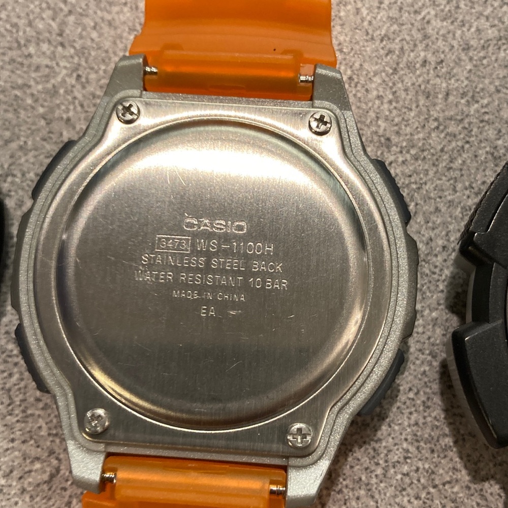 Instant Casio Collection, 5 watch lot, working batteries - Picture 8 of 15